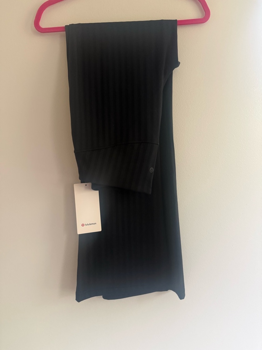 lululemon athletica Black Ribbed Leggings